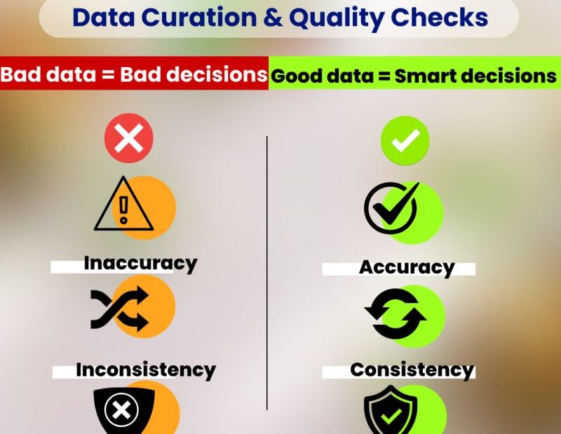 Data Curation & Quality Checks — Because Bad Data = Bad Decisions