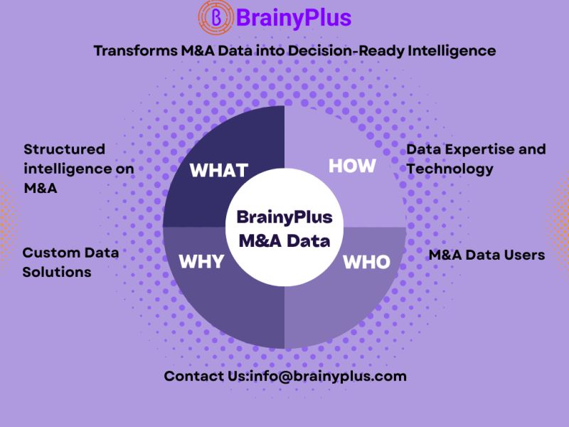 Why Mergers & Acquisitions Data Is a Strategic Asset – And How BrainyPlus Delivers What Decision-Makers Need