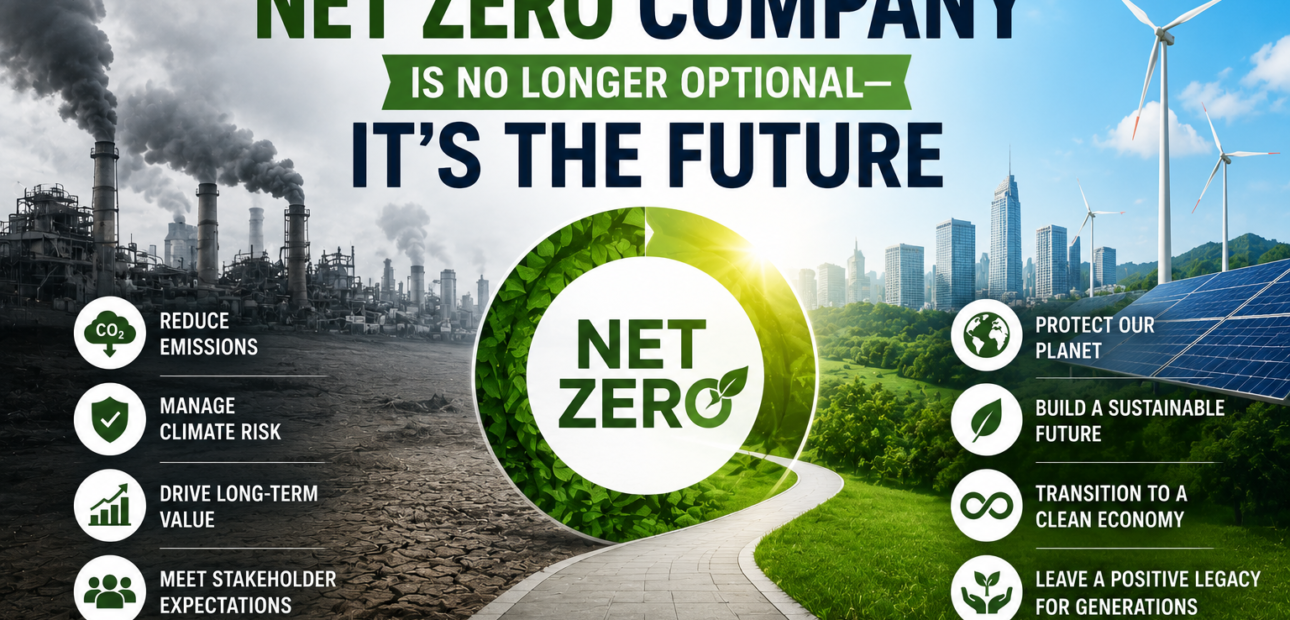 Why Becoming a Net Zero Company is No Longer Optional-It’s the Future 