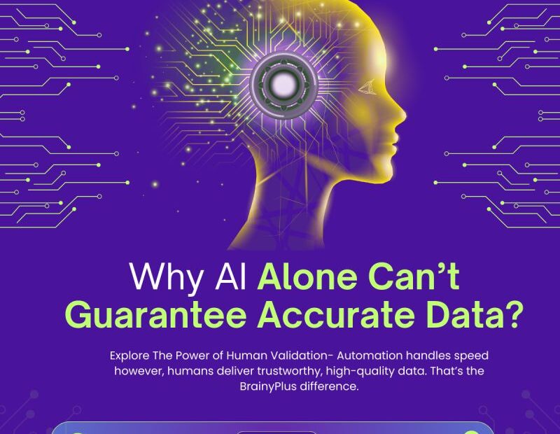 Why AI Alone Can’t Guatantee Accurate Data?