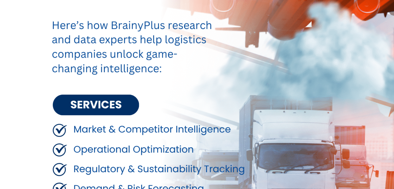 How BrainyPlus Converts Public Data into High-Value Intelligence for the Logistics Industry