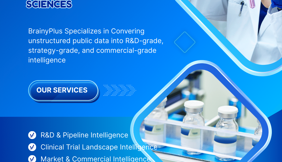 How BrainyPlus Builds High-Value Intelligence for Pharma & Life Sciences