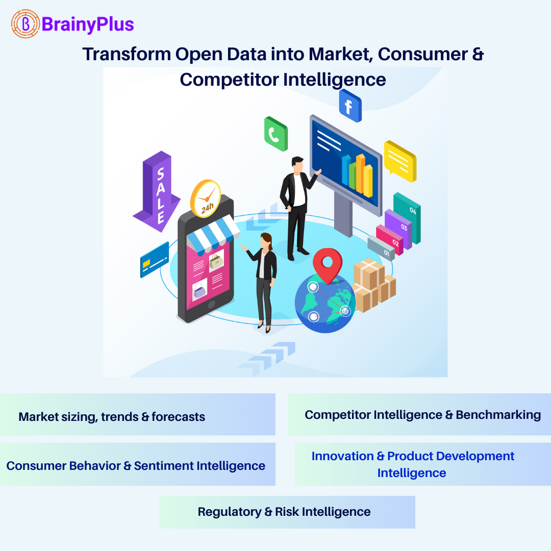 How BrainyPlus Builds High-Value Market & Consumer Intelligence from Public Data