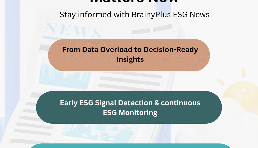 The ESG Information Gap in Investment Management-And Why Real-Time ESG Intelligence Matters Now