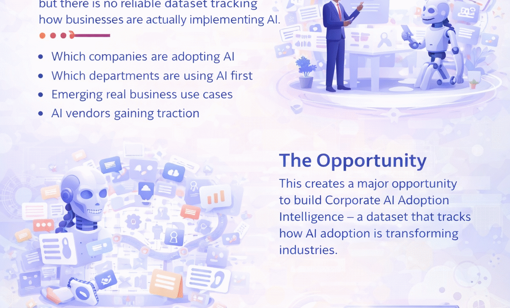 A New Data Opportunity for Global Data Platforms: “Corporate AI Adoption Intelligence”