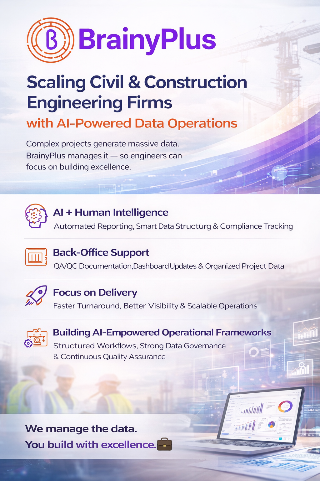 Scaling Civil & Construction Engineering Firms with AI-Powered Data Operations