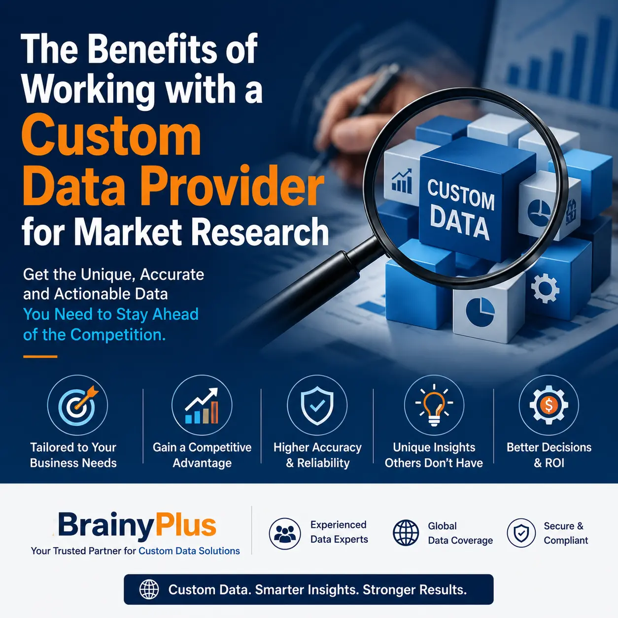 The Benefits of Working with a Custom Data Provider for Market Research