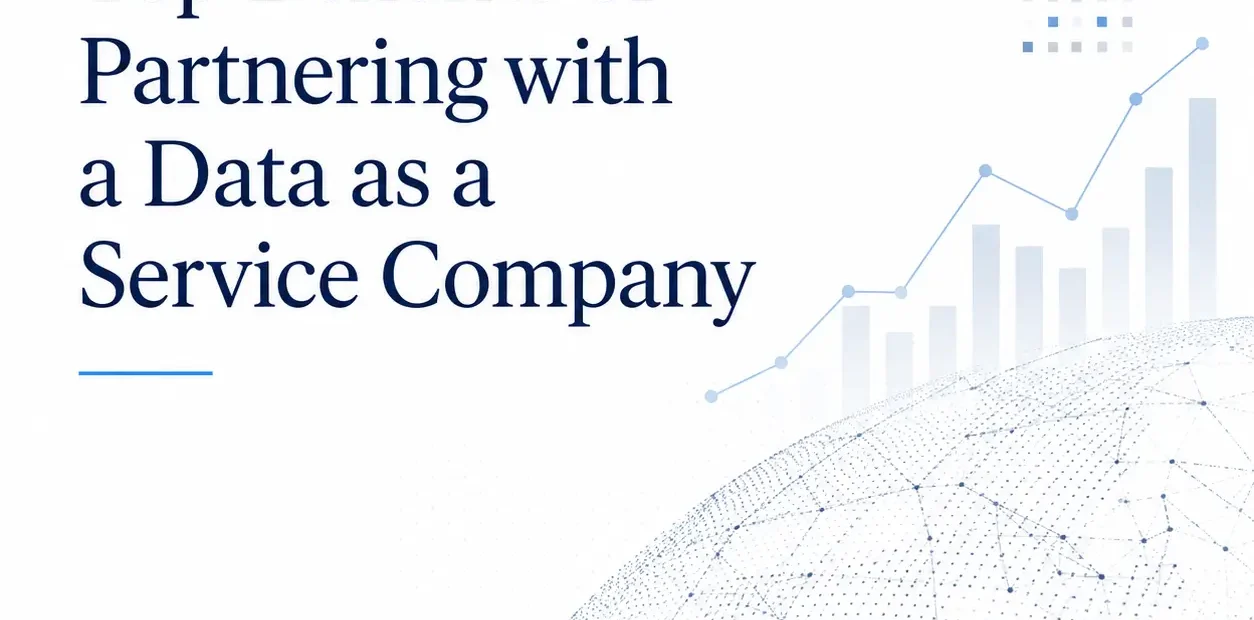 Top Benefits of Partnering with a Data as a Service Company