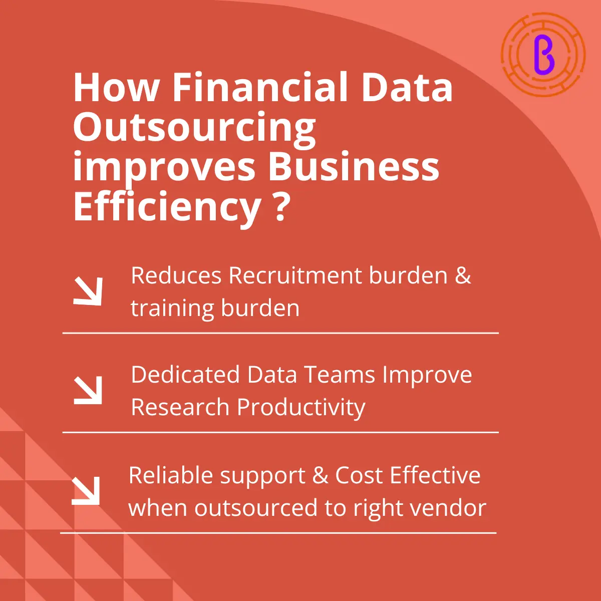 How Financial Data Outsourcing Improves Business Efficiency
